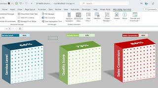 Mind-Blowing Excel Hack: 3D Waffle Charts in Just Steps