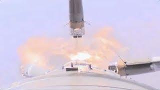 Soyuz MS-10 onboard camera view