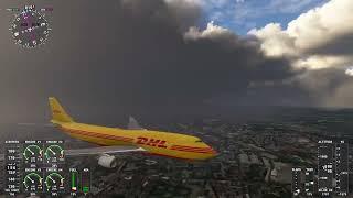 DHL Boeing 747 Paris Airport-Le Bourget LFPB