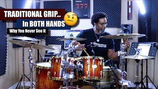 Rob Brown Plays Traditional Grip...In Both Hands?! 