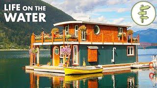 Spectacular FLOATING HOME is Self-Built & Off-Grid