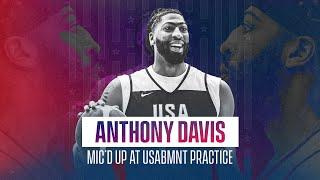 AD Mic'd Up at USABMNT Practice