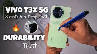 Vivo T3x 5G Durability Test | Scratch & Drop Test