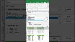 How to Consolidate Sales Data by Month & Person in Excel  #ExcelTips #DataConsolidation #excel