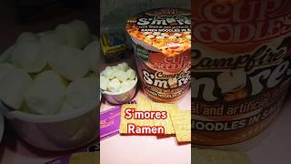 S'mores Cup Noodles  #ramen #noodles #snacks