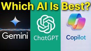 The Best AI In 2024 Is Not What You Think: Chat GPT Vs Google Gemini Vs Copilot