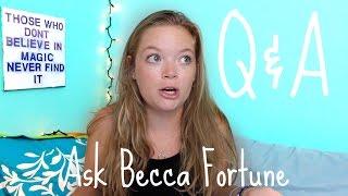 Ask Becca Fortune! || College & Random Q&A!