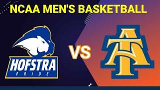 Hofstra Pride vs North Carolina A&T Aggies | 2025 NCAA MEN'S BASKETBALL LIVE SCORE