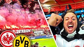 Is THIS Bundesliga's BEST ATMOSPHERE & ULTRAS⁉️ Eintracht Frankfurt v Dortmund 