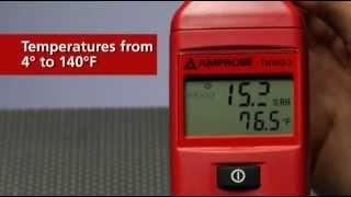 Amprobe THWD-3 Relative Humidity and Temperature Meter | Instrumart