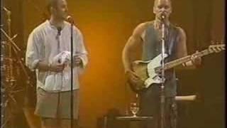 I'm So Happy I Can't Stop Crying Live.  Sting and Ross Viner