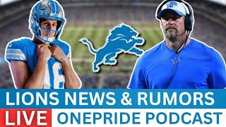 Detroit Lions News & Rumors: Detroit Lions vs. Tampa Bay Buccaneers Injury Update + Q/A