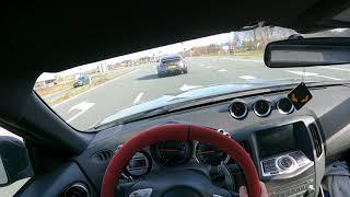 370z NISSAN FAST DRIVING POV EXAUST SOUNDS