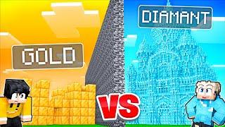 DIAMANT vs GOLD BAU CHALLENGE in Minecraft 