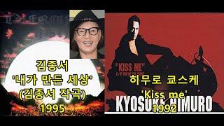 김종서 '내가 만든 세상' (김종서 작곡) 표절아닌 유사성 비교, HIMURO KYOSUKE 'Kiss me' / 불꽃밴드