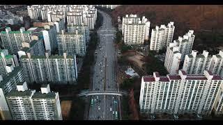 Yeongtong - Suwon City by Drone, South Korea Locations.