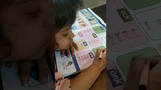 Our 3year old Siddhi Purohit knows reading with phonic.... Isn't she smart?#vishwaclassesBeawar