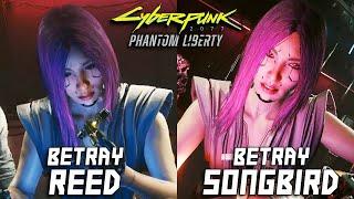 Cyberpunk 2077 Phantom Liberty - Betray Reed vs Betray Songbird (Male V)