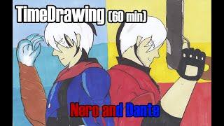 TimeDrawing: Nero and Dante(60 min.)