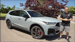 Is the 2025 Acura MDX Type S a BETTER performance luxury SUV than a BMW X5?