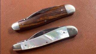 A pair of beautiful Wharncllifs from Steven Cocker of Sheffield @stevencockerknives