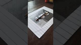 3d art pencil drawing #youtubeshorts #art #pencildrawing #shorts