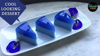 Stunning looking Blue Pea Agar Agar that is quick and easy to make