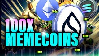 100x Memecoins | How and Where to Find Them? SUI, SOL or ETH?