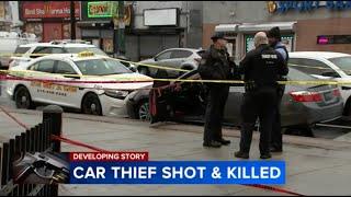 Man dies after being shot while stealing car in Philadelphia: Police