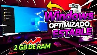 El NUEVO WINDOWS 10 LITE  Super Optimizado / Windows Para Gamers 