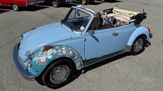 Test Drive 1979 Volkswagen Beetle Convertible $8,950 Maple Motors #3094