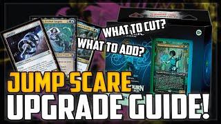 "Jump Scare" $50 Budget Upgrade Guide! Duskmourn Commander Precon Deck!- Magic: The Gathering