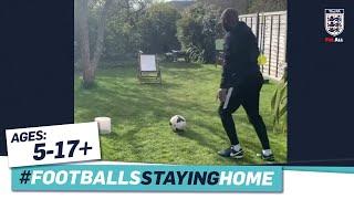 Pete Augustine: Deck Chair Challenge | #FootballsStayingHome | FA Learning At Home