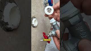 Fix a Broken Faucet Thread Without Breaking the Wall! #plumbing #plumber