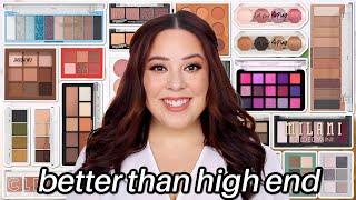 BEST DRUGSTORE EYESHADOW PALETTES! 