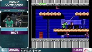 Bionic Commando by PJ in 25:12 - SGDQ 2016 - Part 113