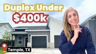 TEMPLE TEXAS Best Kept Secret for AFFORDABLE New Construction Duplexes! | Living in Central TX