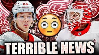 TERRIBLE DETROIT RED WINGS NEWS: IT GETS EVEN WORSE FOR VILLE HUSSO + MORITZ SEIDER SPEAKS OUT