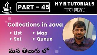 P45 - Collections Overview in Java | Collections | Core Java | Java Programming |
