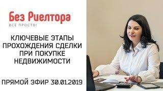 КЛЮЧЕВЫЕ ЭТАПЫ ПРОХОЖДЕНИЯ СДЕЛКИ ПРИ ПОКУПКЕ НЕДВИЖИМОСТИ. Без Риелтора. Всё Просто