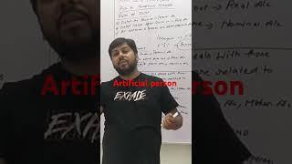 #Artificial person#
