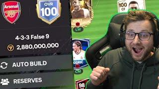 2 Billion Coin Shopping Spree to Build a 100 OVR Squad in FC Mobile!