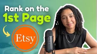 Rank on the First Page of Etsy - Full Guide for Etsy Keyword Research | How to do Etsy SEO