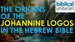 115 - The Origins of the Johannine Logos in the Hebrew Bible | Biblical Unitarian Podcast