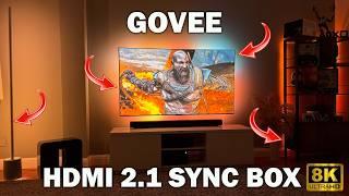 NEW Govee AI Powered HDMI 2.1 SYNC Box 2 is a GAME CHANGER!