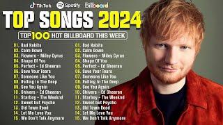 The Weeknd, Sia, Adele, Bruno Mars, Rihanna, Ed Sheeran, Dua Lipa  Billboard Pop Songs 2024 - 2025