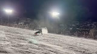 오랜만에 곤지암 평일 야간 보딩 #snowboarding #스노우보드 #스키 #스키장