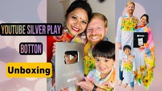 Finally Unboxing our Silver Play Botton