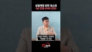1년 안에 코스피 3500 간다!ㅣ서준식 교수 #상법개정 #한국증시