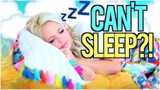 How to Fall Asleep Fast! Life Hacks for When You CAN'T Sleep!!